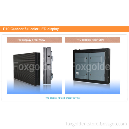 Waterproof P10 Statge Outdoor Full Color LED Display